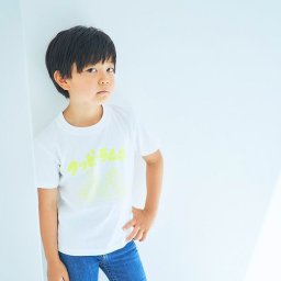 クッピーラムネ ネオンカラー Ｔシャツ キッズ イエロー 120 サマー