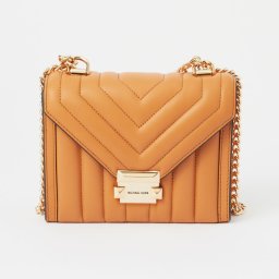 マイケルコース MICHAEL KORS 30F8GXIL1T ショルダーバッグ レディース バック ホイットニー キルティング チェーンショルダー クロスボディバッグ 肩掛け 斜め掛け レザー プレゼント シンプル 誕生日 オシャレ ギフト 革 ミニバッグ キレカジ オレンジ