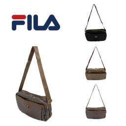 FILA フィラ ロンドシリーズ ツイルナイロン ショルダーバッグ 斜め掛け 肩掛け 7679 鞄 軽量 ポケット多い 二層式 レディース プレゼント おしゃれ 人気 ギフト ラッピング 母の日 送料無料