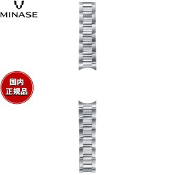 ミナセ MINASE 腕時計 替えバンド ベルト ストラップ メンズ MASTER CRAFT M3 マスタークラフト M3 ブレスレット M3M3-MB1