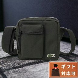 ラコステ ブランド ショルダーバッグ ショルダーバック メンズ レディース NH4101 991 ネオクロコ ジップ カメラバッグ ブラック ワニロゴ おしゃれ ギフト