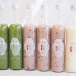 セレクト甘酒6本セット(一糀吟醸500ｍｌ×1本・古代あまざけ(愛知県)500ml×3本・抹茶500ｍｌ×2)