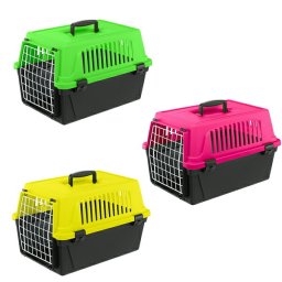 組立発送 イタリアferplast社製 アトラス 10 フルオ キャリー Atlas FLUO 耐荷重5kgまで 猫 小動物 ペット用　通院　外出　おでかけ 旅行 キャリーバッグ