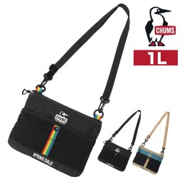 チャムス ショルダーバッグ 斜め掛け サコッシュ 1L B6 2WAY CHUMS スプリングデールサコッシュ CH60-4103 メンズ レディース 誕生日プレゼント ギフト ラッピング無料 【正規代理店】