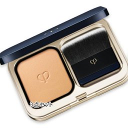 Cle de Peau Beaute(クレ・ド・ポー ボーテ) タンプードルエクラ II (レフィル)+ケース+パンソー(3点セット) コスメ 化粧品 デパコス ギフト プレゼント ブランド 高級 女性 人気 ラッピング ブーケ 母の日 ホワイトデー クリスマス 誕生日 キット コフレ 彼女 記念日 女友達 感謝