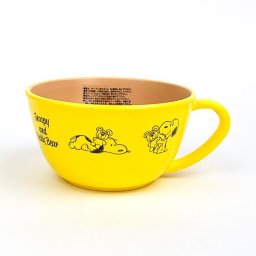 スヌーピー SNOOPY&Teddy Bear スープカップ イエロー ランチ キッズ 430ml