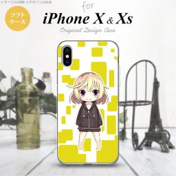 【iPhoneX】【スマホケース/スマホカバー】【アイフォンX】iPhoneX スマホケース カバー アイフォンX キャラ2-A 黄 nk-ipx-tp1336【メール便送料無料】