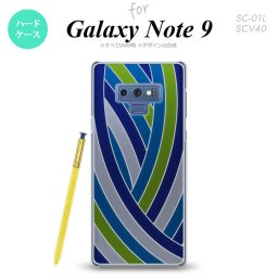 Galaxy Note 9 ギャラクシー ノート9 SC-01L SCV40 専用 スマホケース カバー ハードケース 帯 ブルー nk-note9-sg16[スマホ,スマホケース,スマホカバー,ケース,カバー,ジャケット]