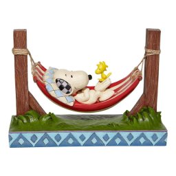 スヌーピー ウッドストック ハンモック 14.5cm | ジムショア ピーナッツ グッズ フィギュア 人形 置物 彫刻 Jim Shore 正規輸入品