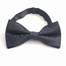 蝶ネクタイ ワンタッチ ブラック 黒 青 ブルー 花柄(4) ボウタイ メンズ 結婚式 新郎 スーツアクセサリー専門店 父の日 ギフトにも 男性 誕生日 プレゼント プチギフト お洒落 おしゃれ カフスマニア