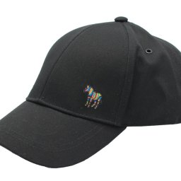 ポールスミス　PS Paul Smith　キャップ　帽子　M2A-987DT-JOZEB　ブラック　オーガニックコットン　CAP ZEBRA　ゼブラマーク