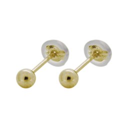 セカンドピアス k18 丸玉 3mm 丸玉ピアス レディース ピアス シンプル 両耳用 母の日 2024