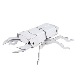 昆虫 クワガタムシ 2 ハコモ hacomo ペーパークラフト キット クリスマス 工作キット 小学生 工作 キット 知育 おもちゃ 誕生日プレゼント 子供 おもちゃ 男の子 女の子 誕生日 プレゼント 子供会 クリスマス会 工作 知育玩具 知育おもちゃ 図工 おうち時間 キット