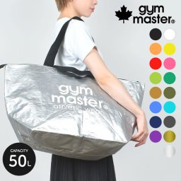 トートバッグ 大容量 軽量 gym master ジムマスター メンズ レディース PPバッグ 大きめ 50L ファスナー付き 肩掛け 手提げ 頑丈 丈夫 軽い ポリプロピレン バッグ バック アウトドア ショッピングバッグ お買い物バッグ おしゃれ エコバッグ ランドリーバッグ ジムバッグ