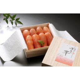 博多辛子明太子「博多の華」400ｇ木箱入り