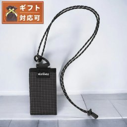 ワイルドシングス WILD THINGS NECK WALLET (X-PAC&SPECTRA) 三つ折り財布 WT-380-3601-BLACK-SP メンズ BLACKSP