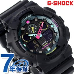 gショック ジーショック G-SHOCK GA-100MF-1A アナログデジタル GA-100シリーズ メンズ 腕時計 ブランド カシオ casio アナデジ ブラック 黒