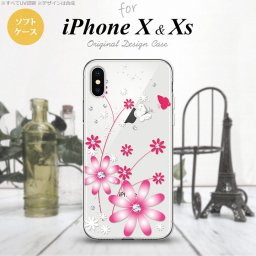 【iPhoneX】【スマホケース/スマホカバー】【アイフォンX】iPhoneX スマホケース カバー アイフォンX 花柄・ガーベラ ピンク nk-ipx-tp073【メール便送料無料】