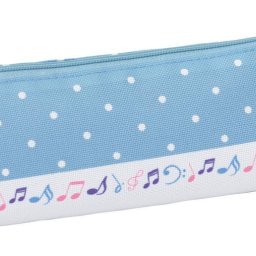 ペンケース　パステル音符♪　※お取り寄せ商品 引き出物 記念品  【音楽雑貨 音符・ピアノモチーフ】ト音記号 ピアノ雑貨ｃ