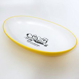 ピーナッツ スヌーピー カリー＆パスタ皿 ブラザー スヌーピー 食器 イエロー プレート グッズ  (MCOR)