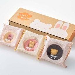 アニマルドーナツ 3個 〈ANG-01A〉 出産内祝い 結婚内祝い お返し ギフト