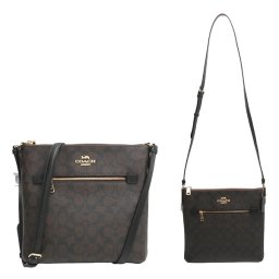 コーチ COACH SIG ROWAN FILE BAG ショルダーバッグ C1554-IMAA8 レディース ブラウン ブラック