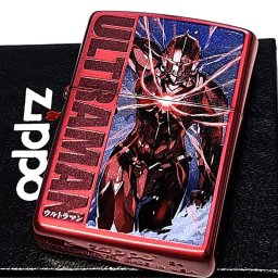 ZIPPO ライター 漫画版ウルトラマン リミッター解除状態 両面加工 アジア限定 ジッポ レッド 彫刻 円谷プロ かっこいい キャラクター 特撮 おしゃれ 赤 メンズ ギフト プレゼント