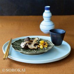 SOBOKAI ソボカイ チェルキオ 9寸皿[大皿 陶器 おしゃれ 和モダン プレート リム 皿 リムプレート フラット 盛り付け リム皿 盛り付け皿 和食 洋食 パーティー フレンチ カフェ ワンプレート] 即納