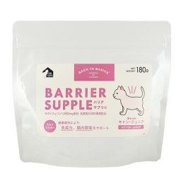 バリアサプリ キャット キトン ジュニア 180g 猫 サプリメント 無添加 国産 乳酸菌 全猫種用 オールブリード