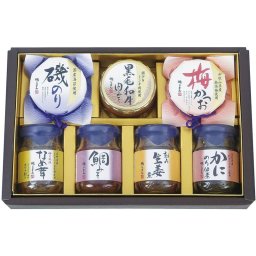 【ギフト対応無料】磯じまん ご飯のお供瓶詰セット (MT-30) ※送料無料(北海道・沖縄は除く)