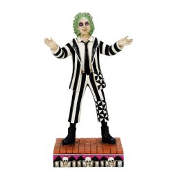 エネスコ enesco. ジム ショア Jim Shore クラシック ビートルジュース フィギュア 置物 人形 6016177 インテリア