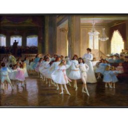 ヴィクトール ジルベール ダンス発表会 A3 サイズ ポスター アート おしゃれ 絵画 インテリア 北欧 イラスト マット紙 艶消し アートパネル 額 フレーム デザイン 壁掛け ギフト 新築祝い ディスプレイ 引越し祝い　新生活　空間デザイン 