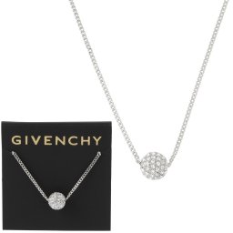 ジバンシィ GIVENCHY 792565-1 ファイアーボール クリスタル ペンダント シルバー ネックレス レディース ジバンシー ジバンシイ