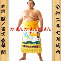 照ノ富士春雄関　優勝ミニ額 大相撲ミニ額 大相撲優勝額　令和２（２０２０）年７月場所 優勝 前頭 照ノ富士春雄関（２回目の優勝） ※受注生産品のため、ご注文後はいかなる理由でも返品、返金はできません
