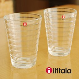 イッタラ アイノアールト ハイボール ペア クリア アイノ・アアルト グラス タンブラー iittla ブランド 北欧 おしゃれ 誕生日 母の日 クリスマス プレゼント 結婚祝い 内祝い 新築祝い ギフト【正規品】