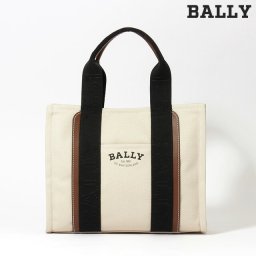 バリー ブランド トートバッグ レディース BALLY ドライヴァリア キャンバス 6302436 ホワイト バッグ おしゃれ プレゼント ギフト