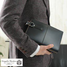 青木鞄 本革セカンドバッグ メンズ レザー 枯淡 COMPLEX GARDENS