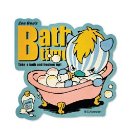 angrybabyz アンベビ ステッカー お風呂ジービー シール 文具 デコ カスタム