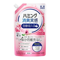 花王 ハミング消臭実感自動投入 ローズ&フローラルの香り 700ml