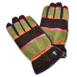 ヴィヴィアンウエストウッドマン 手袋 紺、茶色、緑系(ネイビー、ブラウン、グリーン) Vivienne Westwood MAN 537vw54524091 メンズ 紳士 ギフト 定番 彼氏 彼女 プレゼント