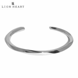 【クリーナープレゼント】 ライオンハート LION HEART ツイストエッジバングル サージカルステンレス製 03BA0075SV 国内正規品 ホワイトデー バレンタインデー クリスマス 結婚記念日 還暦祝い 入学 卒業 入社祝い 退職 プレゼント ギフト 贈り物 恋人 夫婦 母の日 父の日 