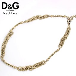 【訳あり商品】 DOLCE＆GABBANA D&G ドルチェ＆ガッバーナ ドルガバ JEWELS ネックレス エレガント ゴージャス ゴールド ブランド DJ0689