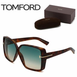 TOMFORD トムフォード サングラス グローバルフィット メンズ レディース ブランド UVカット 日焼け対策 ケース付 ウェリントン ブラウン FT1117-53P-63