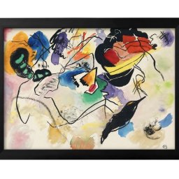 ワシリー カンディンスキー A3 サイズ ポスター アート おしゃれ 絵画 インテリア 北欧 イラスト マット紙 艶消し アートパネル 額 フレーム デザイン 壁掛け ギフト 新築祝い ディスプレイ 引越し祝い　新生活　空間デザイン 