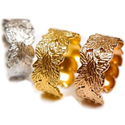 ボヘミアンリゾート Bohemian resort リング 指輪 リーフ サージカルステンレス レディース メンズ 金属アレルギー対応
