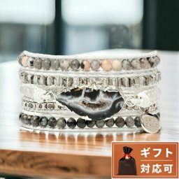 ケープディアブロ ブランド ブレスレット メンズ CAPE DIABLO CDBL0037 5連ブレス ホワイトラブラドライトラップ おしゃれ ギフト プレゼント 実用的