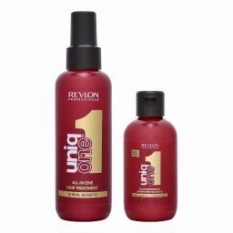 ユニークワン オール イン ワン ヘアー トリートメント 10 ベネフィット オリジナル（お得セット） 150ml + 100ml  |  激安  Uniq One  リーブインコンディショナー 美容グッズ コスメ化粧品 誕生日 クリスマス ホワイトデー 結婚記念日 ウエディングギフト 母の日 送別会 バ