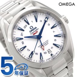 オメガ シーマスター アクアテラ グッドプラネット 自動巻き 機械式 231.90.43.22.04.001 OMEGA メンズ 腕時計 ブランド ホワイト