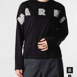マルニ MARNI KIDS COLLECTION MT252F キッズコレクション LONG SLEEVE TOP キッズ ロング カットソー M01263 M00RF Tシャツ 長袖 レディース 