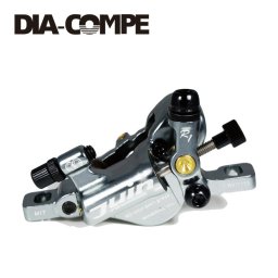 【自転車好きなあの人へ】国内正規品 ジーンテック Juin TECH R1 ディスクブレーキ R1 Disc Brake 前後セット ポストマウント式 グレー ダイアコンペ DIA-COMPE D03BRK01604 お取り寄せ